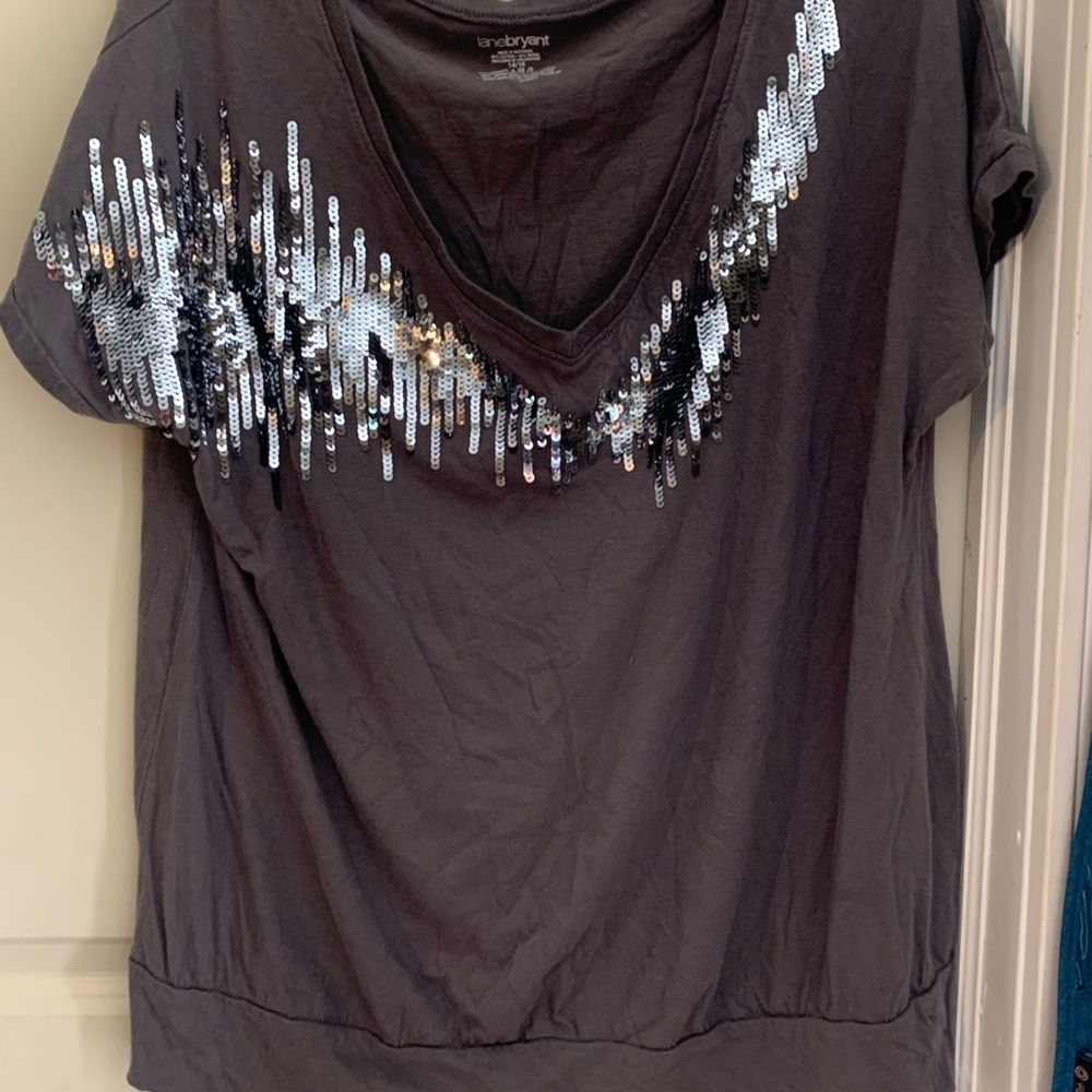 Sequin top